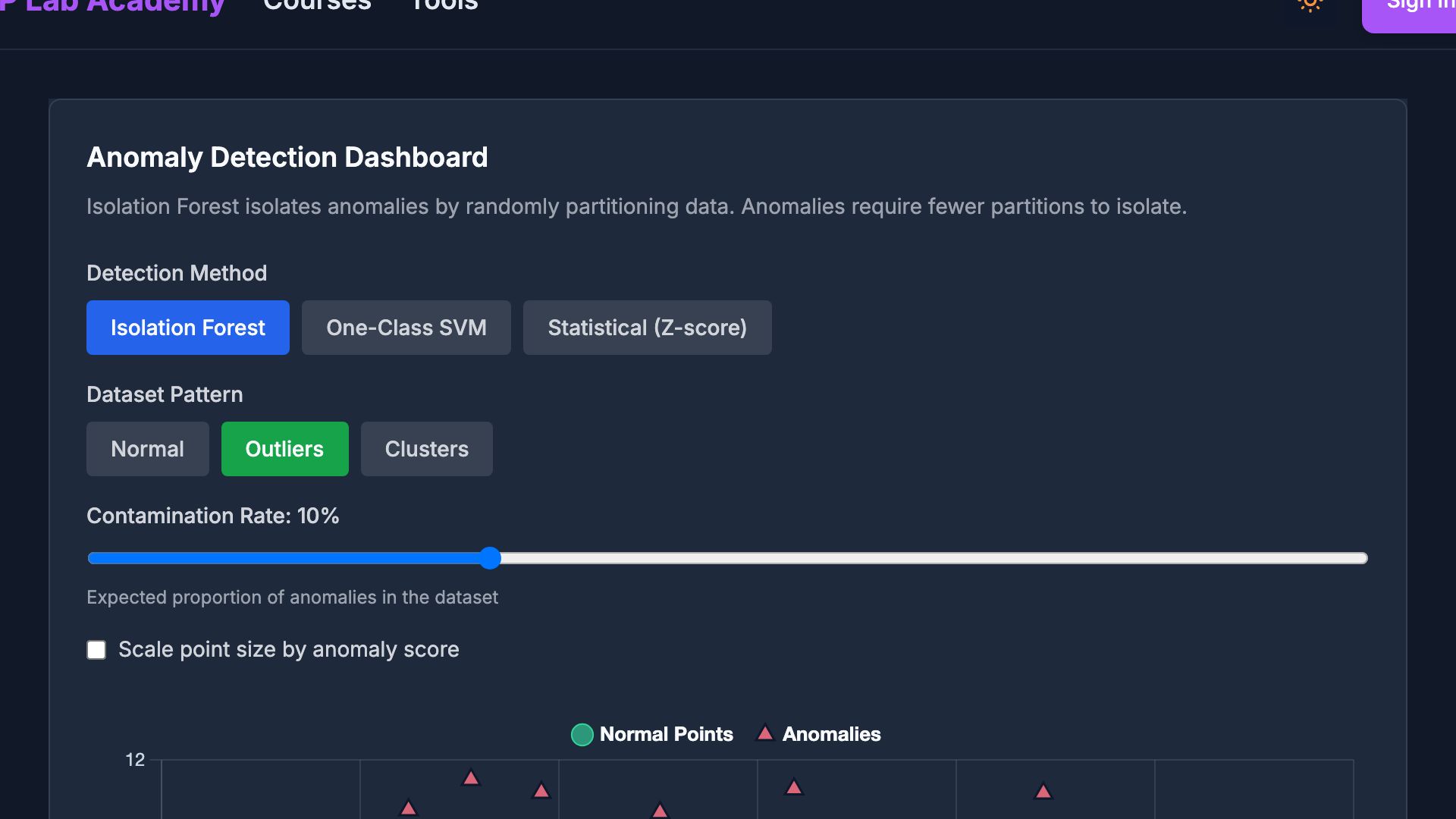 Preview of Anomaly Detector